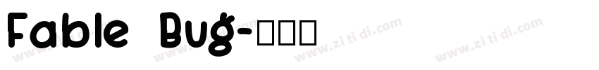 Fable Bug字体转换